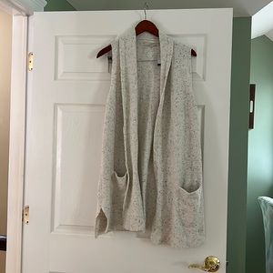 Sweater cardigan wear with turtleneck